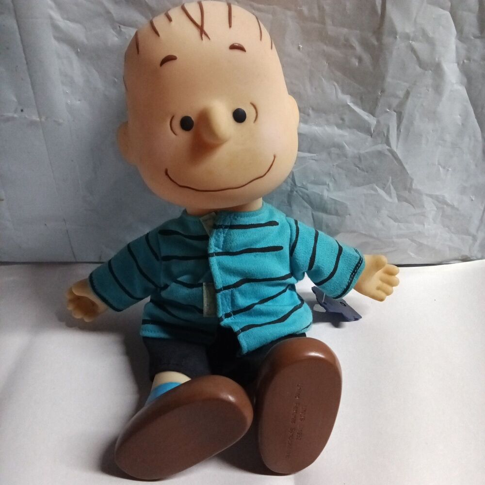 VTG Peanuts Applause Linus 10" Doll Cloth & Vinyl 1952 No Blanket